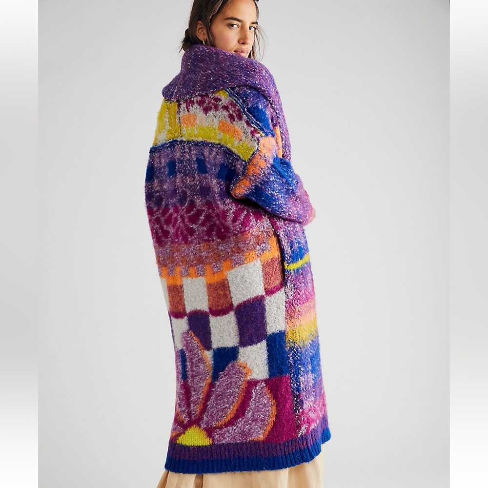 Free People Moon Beam sweater coat